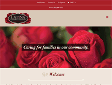 Tablet Screenshot of latinacares.com